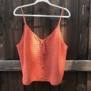 Intermix crochet top! 🧡